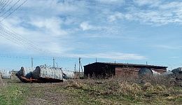 Зерносклад (металлический),  Гомельская обл., Гомельский р-н, д. Мостище