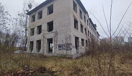 Здание штаба, г. Речица, ул. Нефтяников, 86