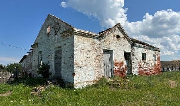 Здание красного уголка, Гомельская обл., Жлобинский р-н, д. Нижняя Олба