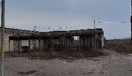Навес зерносклад, аг. Хизов