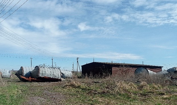 Зерносклад (металлический),  Гомельская обл., Гомельский р-н, д. Мостище