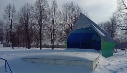 Танцевальная площадка, г. Жлобин