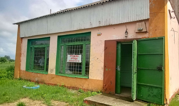 Здание магазина, Чечерский район, Оторский с/с, п. Чирвоный Бор