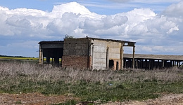 Навес для хранения сена, д. Новая Гусевица