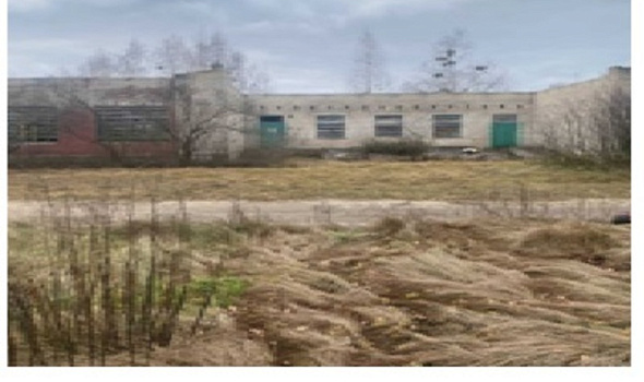 Здание библиотеки, д. Мышанка, ул. Набережная, 1Б
