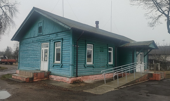 Здание дневного пребывания инвалидов, Калинковичи, ул. Октябрьская, 91