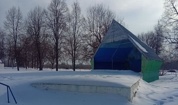 Танцевальная площадка, г. Жлобин