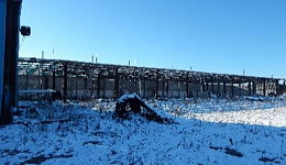 Навес для комбайнов, д. Борисовщина