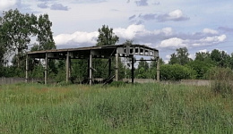 Навес под зерно, аг. Грабов